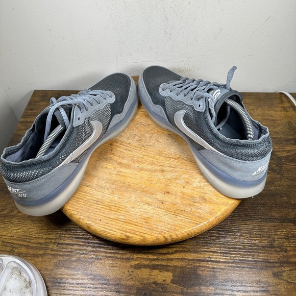 Nike SB PS8 Flyknit Skate Shoes Men's Size 11 Grey FV8493-002 - Picture 4 of 8